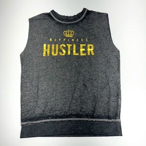 Women's Sleeveless Zumba Top "Happiness Hustler" (size M)